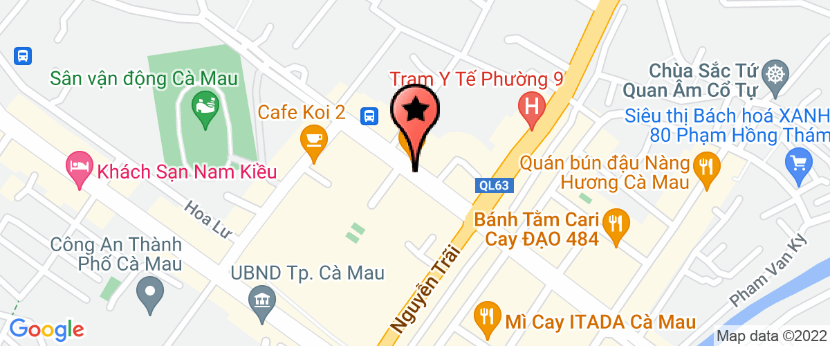 Map go to Vu Tung Long Company Limited