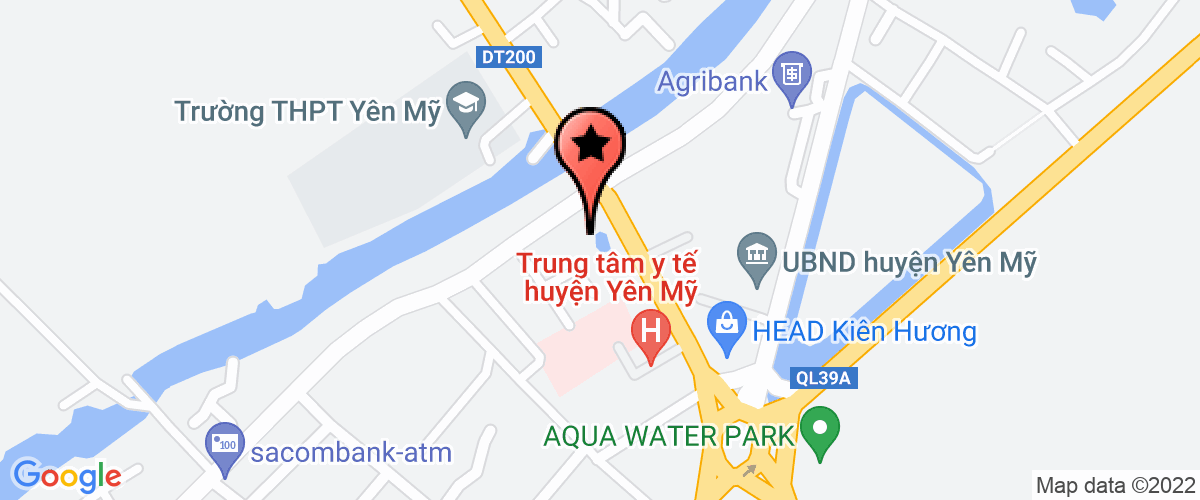 Map go to Dinh Duong Binh Minh Joint Stock Company