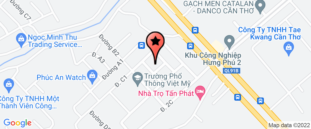 Map go to Thien Loc Thang Agriculture Company Limited