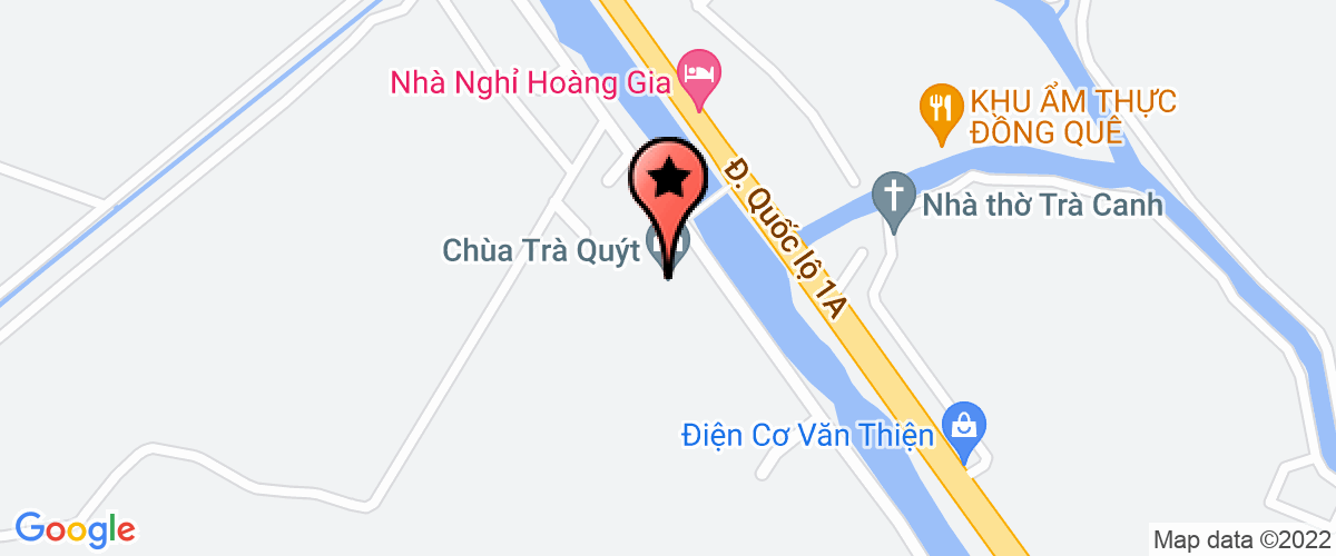 Map go to Chau Thanh Investment and Development Co., Ltd