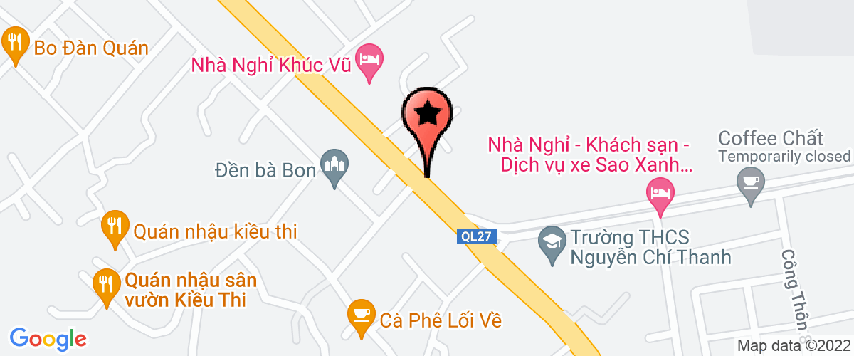 Map go to Thanh Tra MTV Company Limited