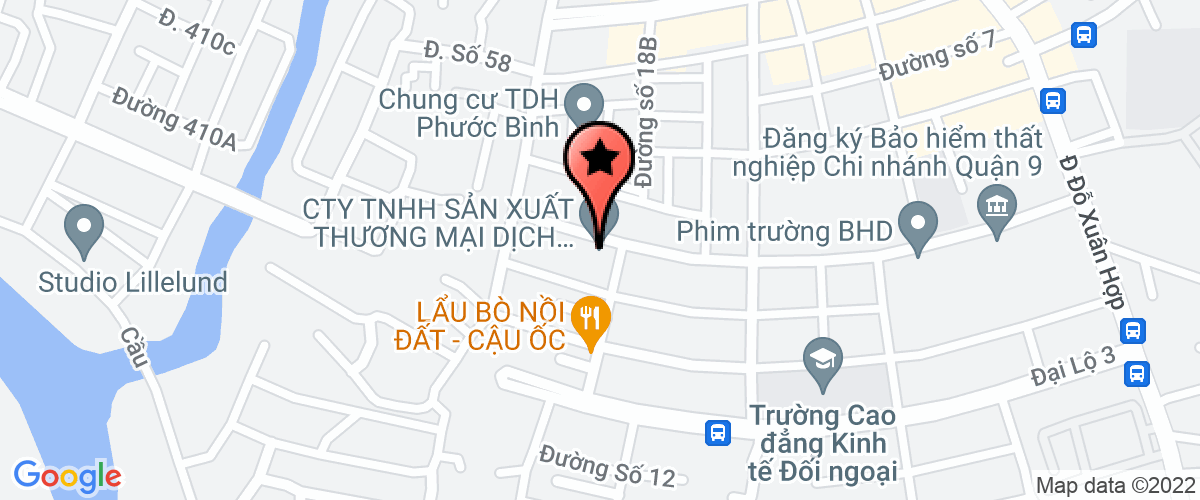 Map go to Han Viet International Investment Joint Stock Company
