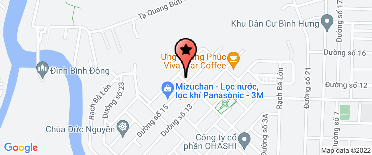 Map go to Truong Hung Phat Development Investment Corporation
