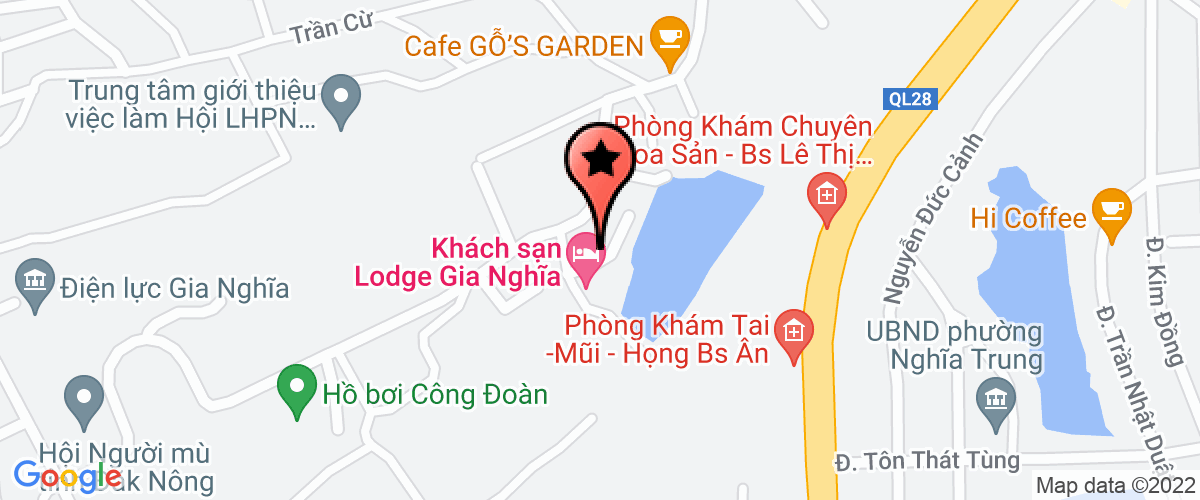 Map go to Dinh Nam Construction Consultant Company Limited