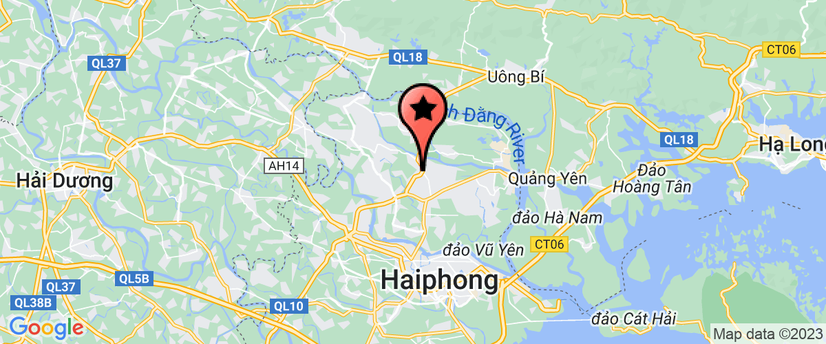 Map go to dich vu ha tang SEMBCORP Hai Phong Company Limited