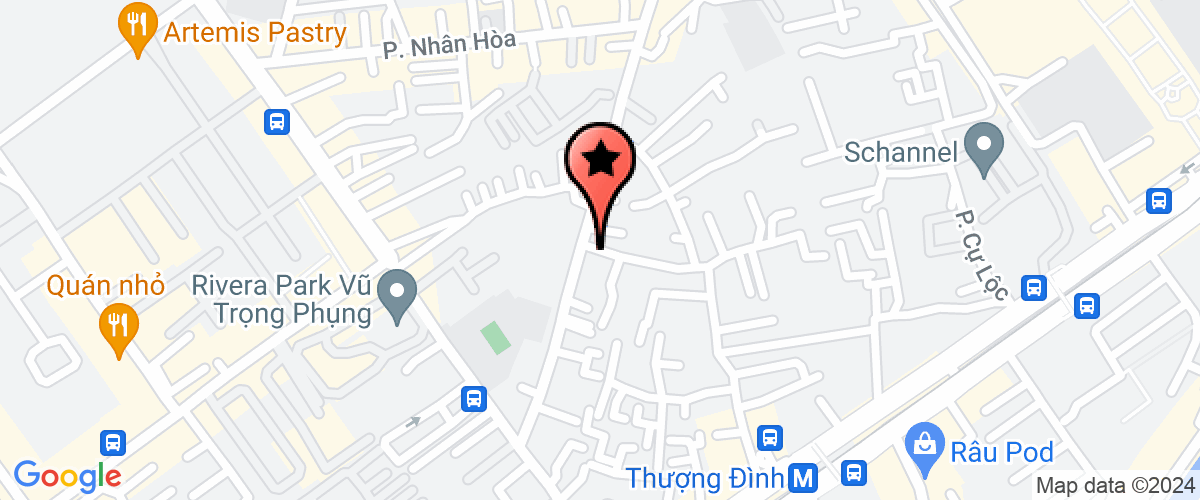 Map go to Thanh Nam International Trading Construction Joint Stock Company