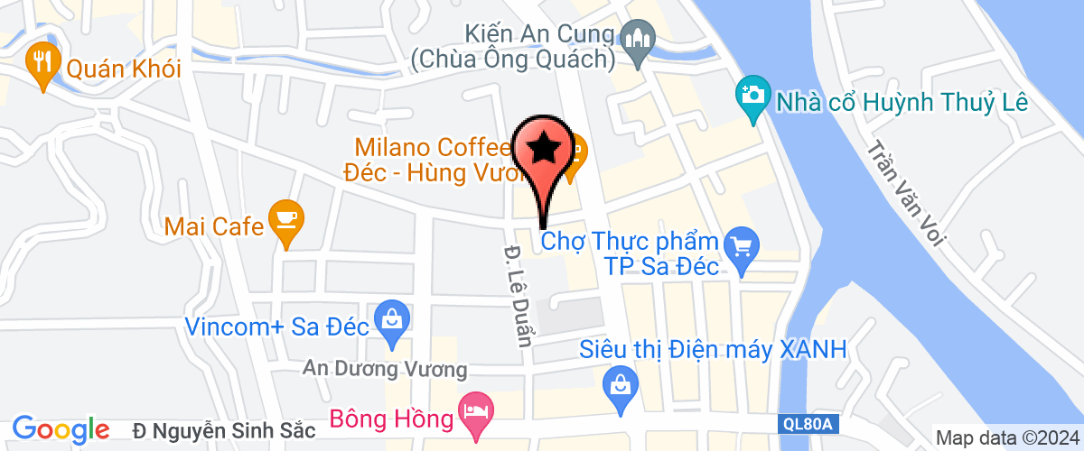 Map go to Minh Vy Dong Thap Passenger Transport Company Limited