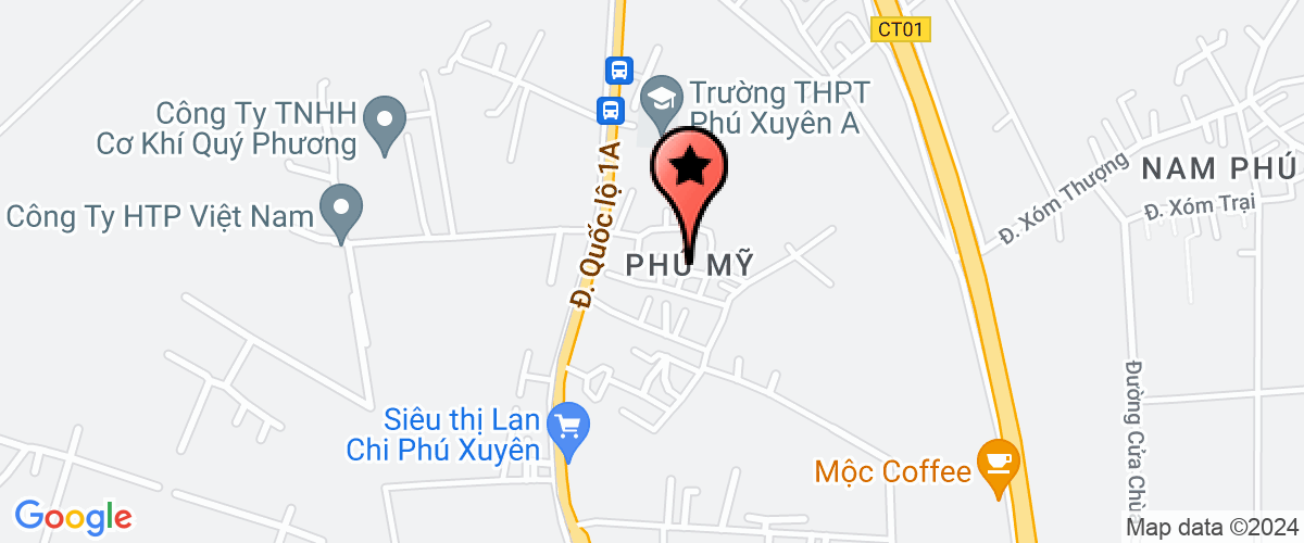 Map go to Toa an nhan dan District