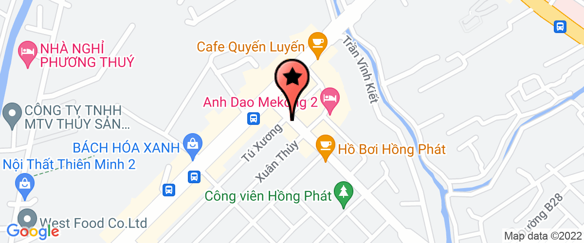 Bản đồ đến Công Ty TNHH Dịch Vụ Và Quảng Cáo Thanh Tâm