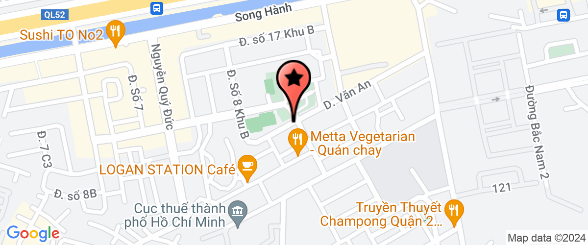 Map go to Bien Viet Consultant Company Limited