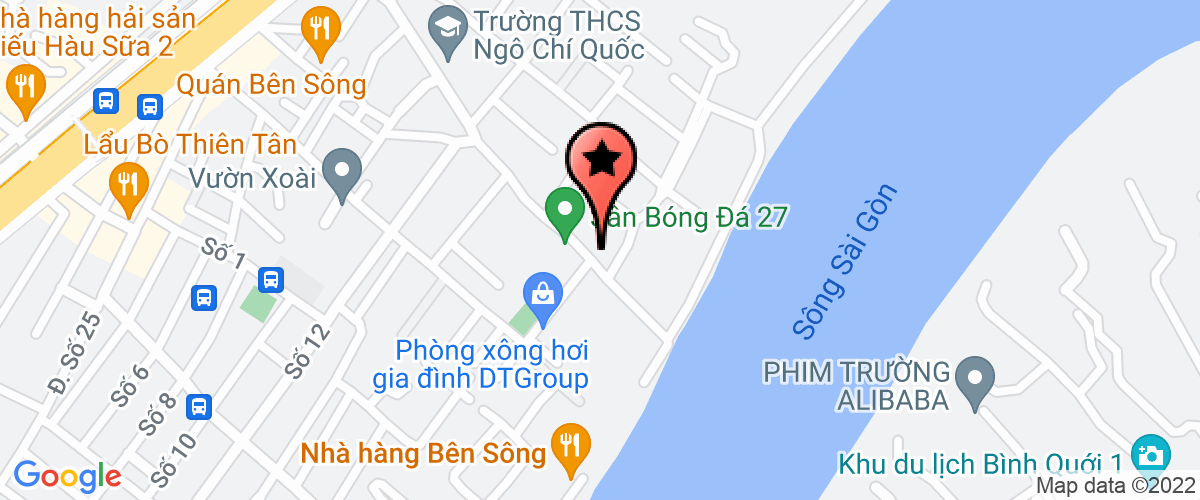 Map go to Kim Ngoc Thinh Import Export Service Trading Company Limited