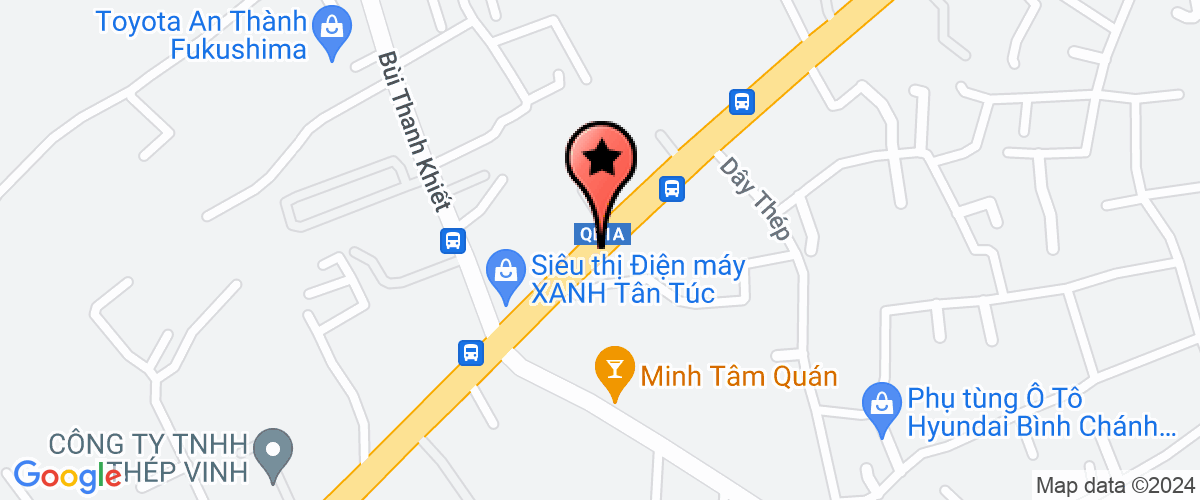Map go to Bao Lanh Hang Company Limited