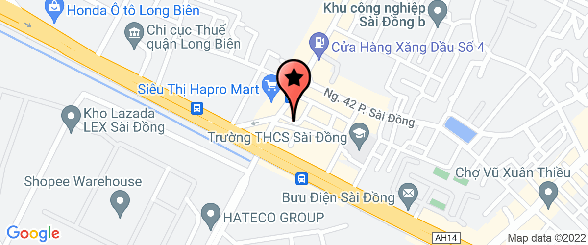 Map go to Hung Thinh Cold Thermal Service Produce and TM Company Limited