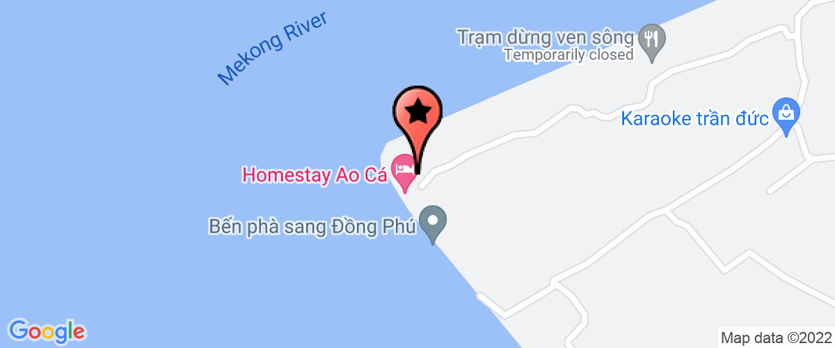 Map go to Kim Phuong Tan Phong Private Enterprise