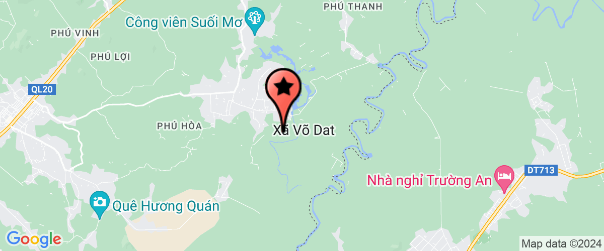 Map go to Truong Phu Dien Nursery