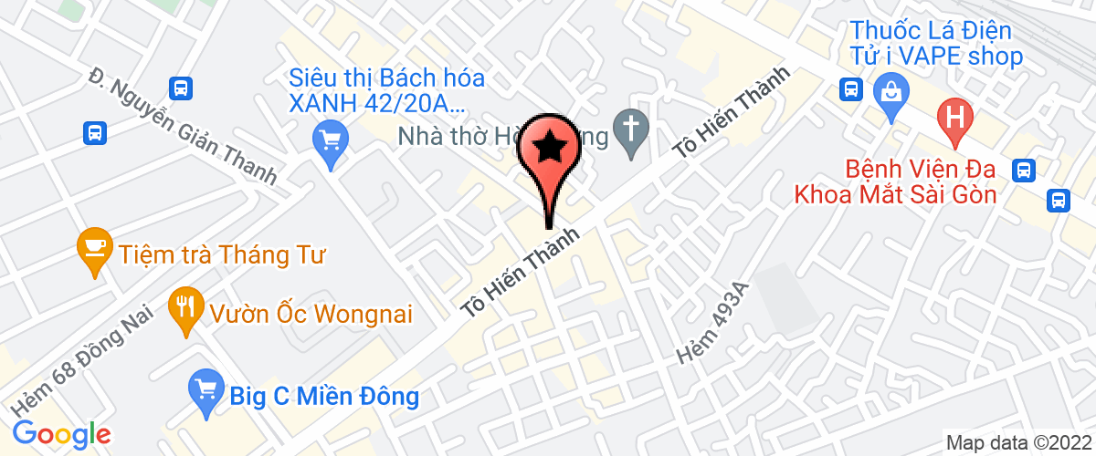Map go to Ba Ha Na Import Export Service Trading Company Limited