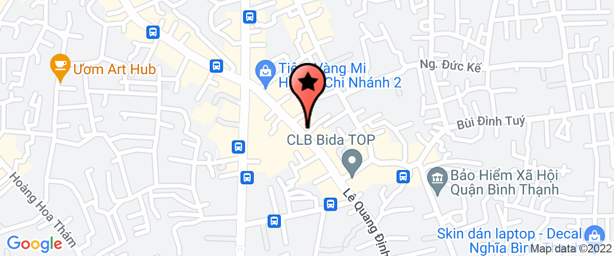 Map go to Thai Hoang Viet Chuong Company Limited
