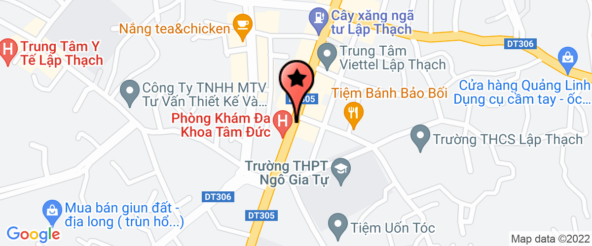 Bản đồ đến Công Ty TNHH Việt Dũng Diamond
