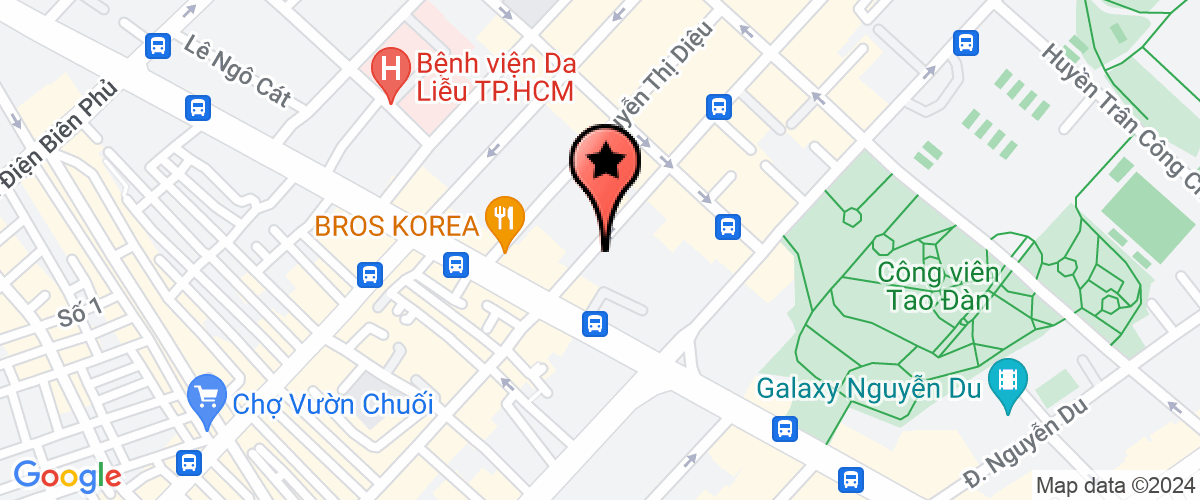 Map go to Nhip Dieu Viet Company Limited