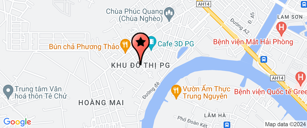 Bản đồ đến Công ty cổ phần tư vấn thiết kế Việt Sao á