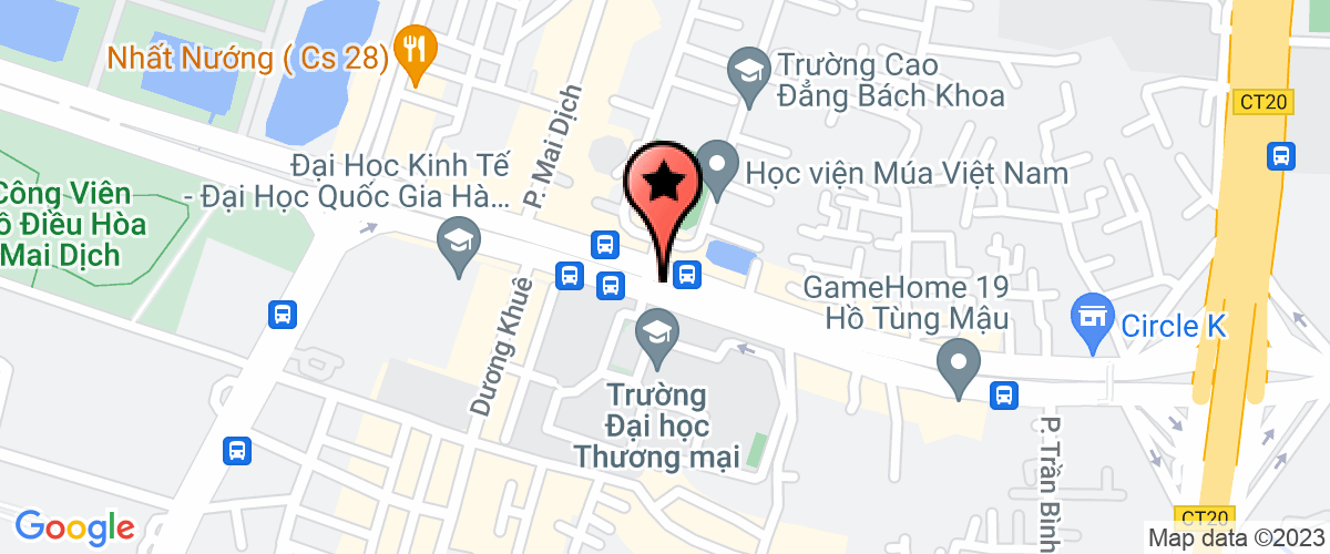 Map go to Do Gia Dung Hd VietNam Company Limited