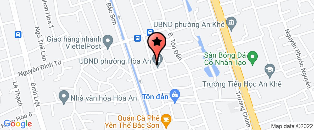 Map go to Uy ban nhan dan Phuong Hoa An