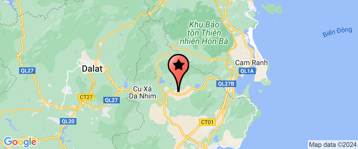 Map go to Tran Phu Secondary School