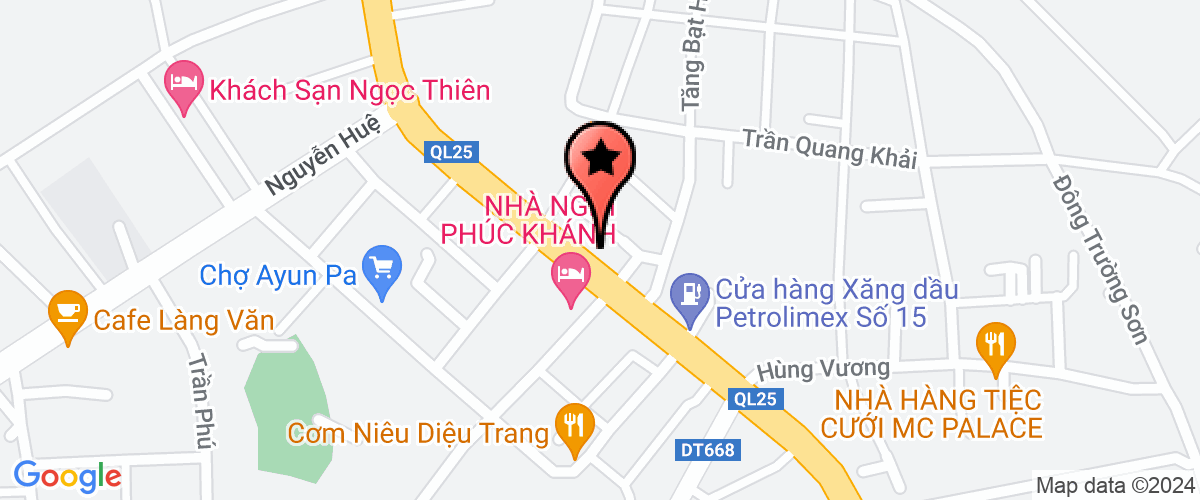 Map go to Yen Gia Lai Service Trading Company Limited