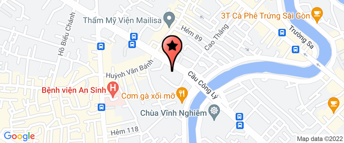 Map go to Hoang Nguyen Furniture And Construction Company Limited