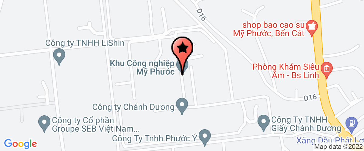 Bản đồ đến Công Ty TNHH TRENCILO Việt Nam