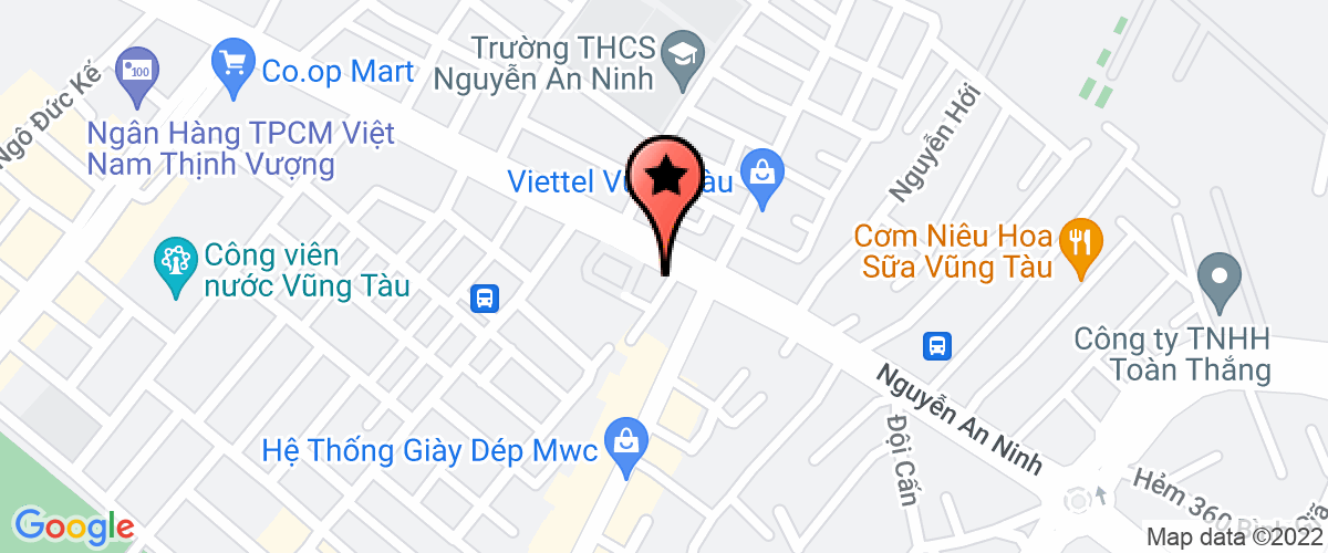 Map go to Gencasa Vung Tau Company Limited