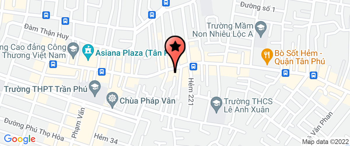 Map go to Hoang Minh Entertainment Service Trading Company Limited