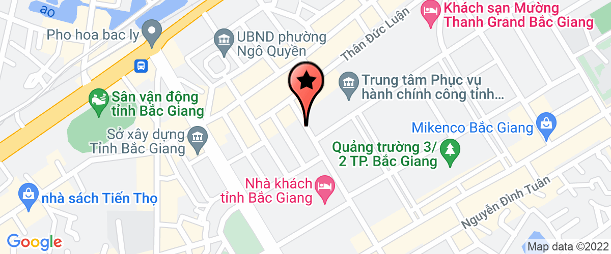 Bản đồ đến Công Ty TNHH Thương Mại Xây Dựng Và Du Lịch Quang Phú
