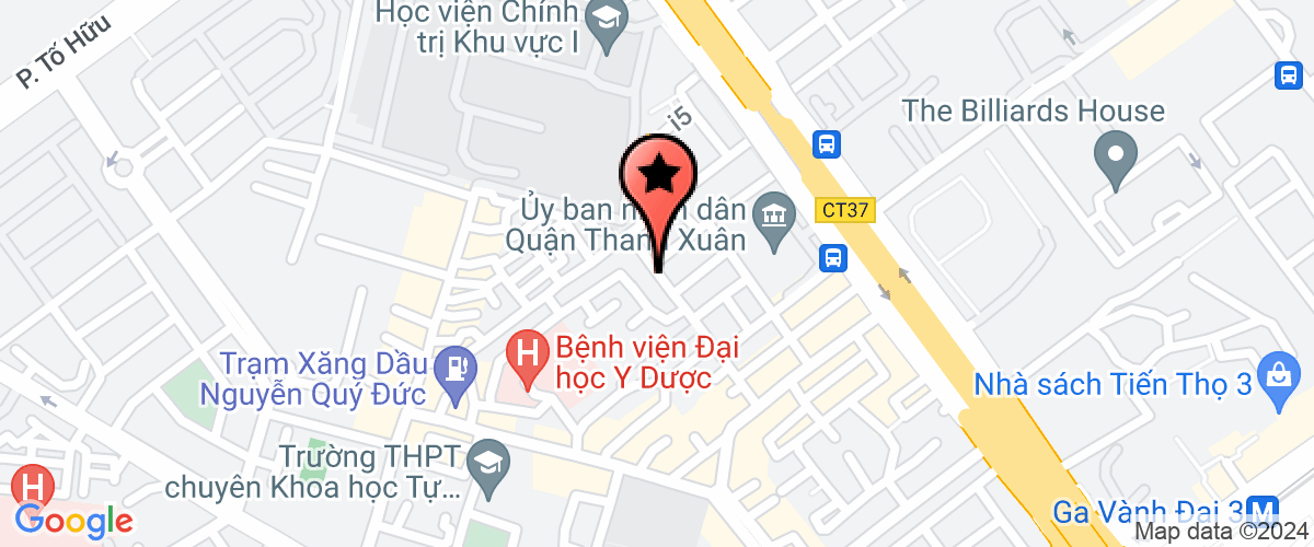 Map go to Van Tai Trading Joint Stock Company