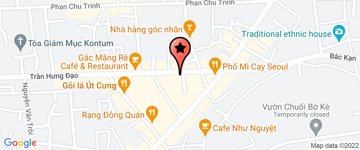 Map go to Ban di dan tai dinh cu Thuy dien Pleikrong Kon Tum Province