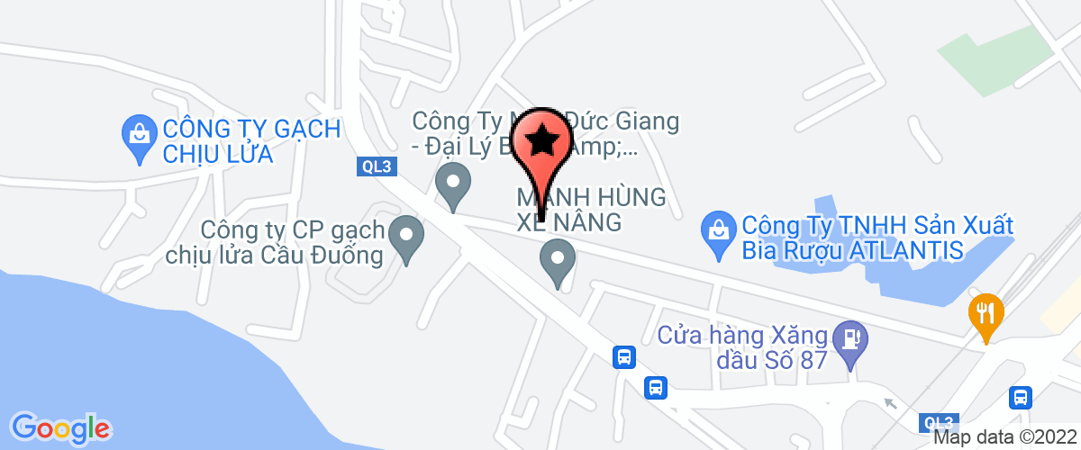 Map go to Thien Phat Import Export Investment Joint Stock Company