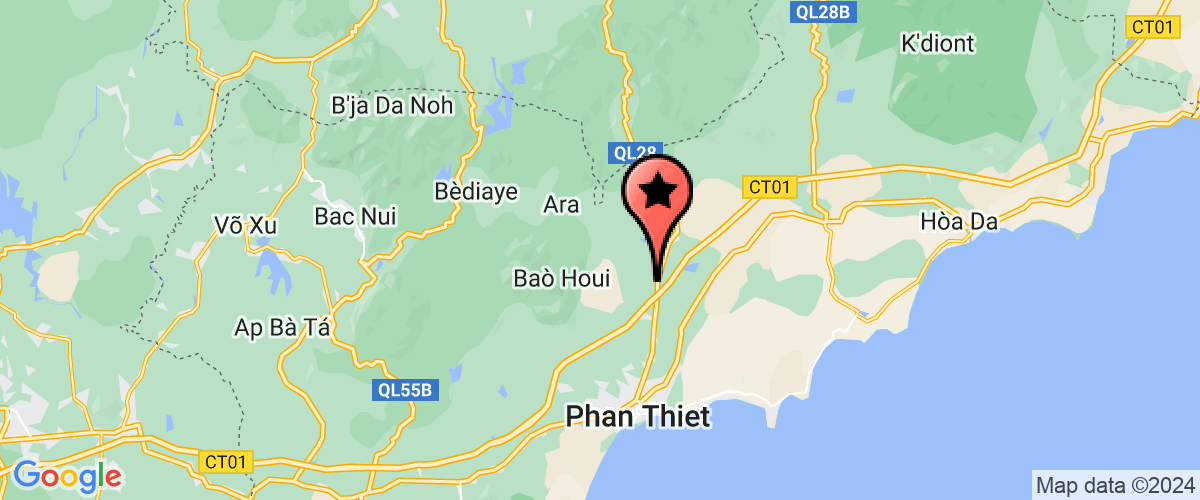 Map go to Quay Thuoc - Thy Van
