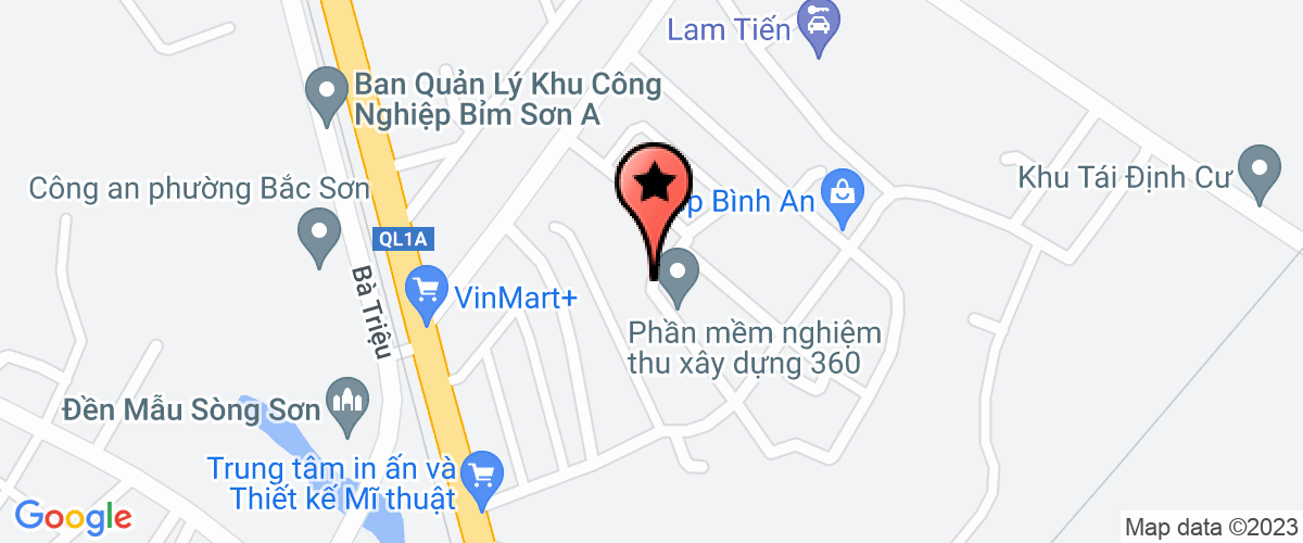 Map go to dich vu va thuong mai Quang Hop Company Limited