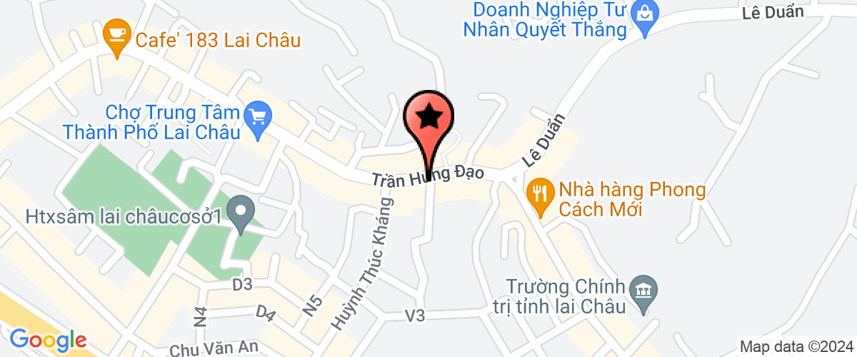 Map go to Nang Cao Nguyen Company Limited