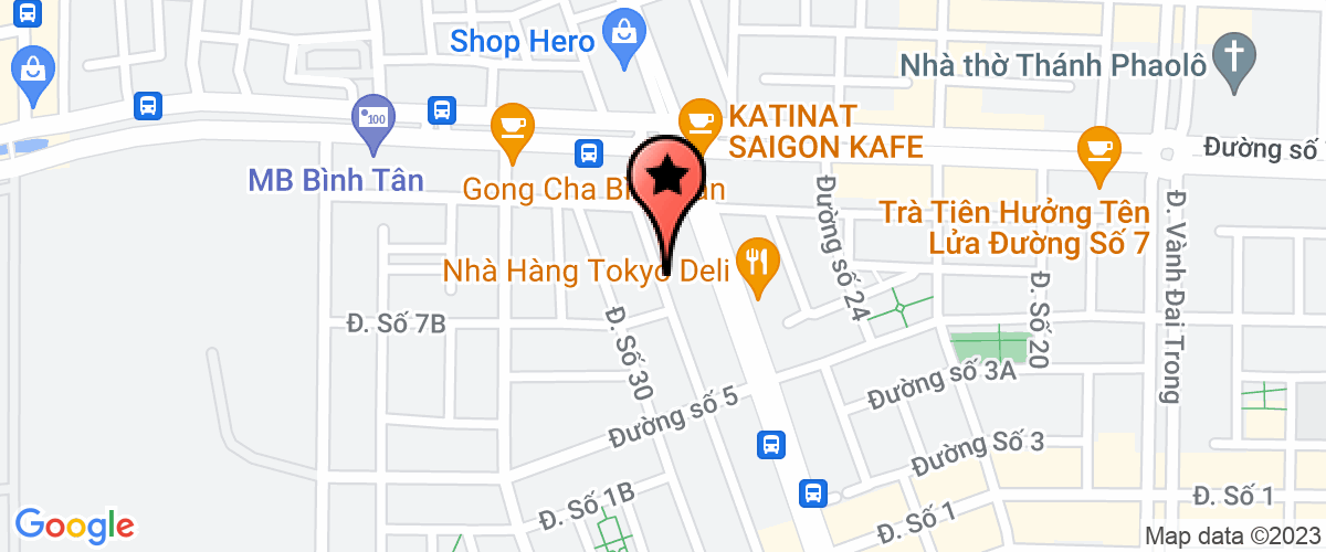 Map go to Long Yi VietNam Trading Company Limited