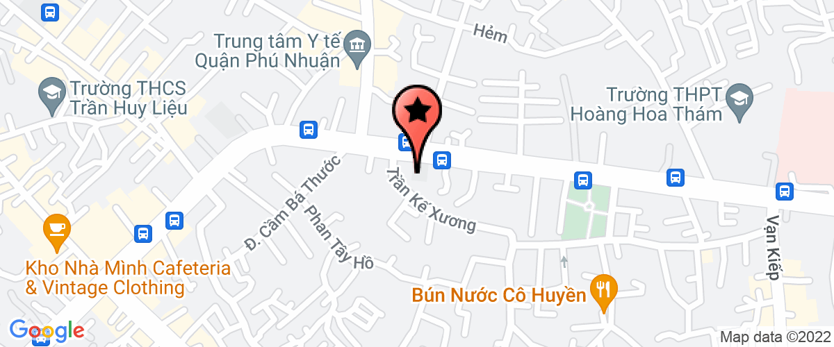 Bản đồ đến Công Ty TNHH Phát Triển Thực Phẩm Nguyễn Sơn