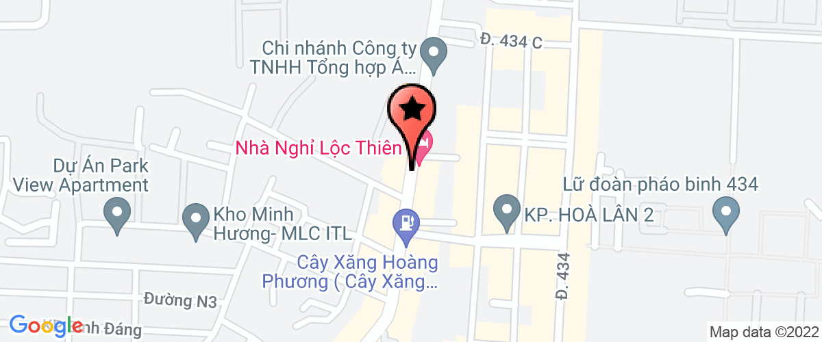 Map go to Minh Hoa Green Fuel Joint Stock Company