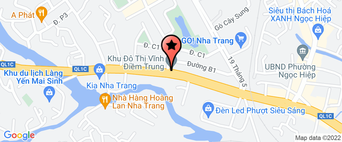 Map go to Mot thanh vien Thuong mai va Dich vu H.Q Company Limited