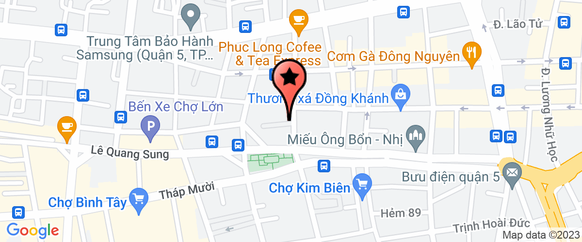 Map go to Le Minh Nguyen Service Trading Company Limited