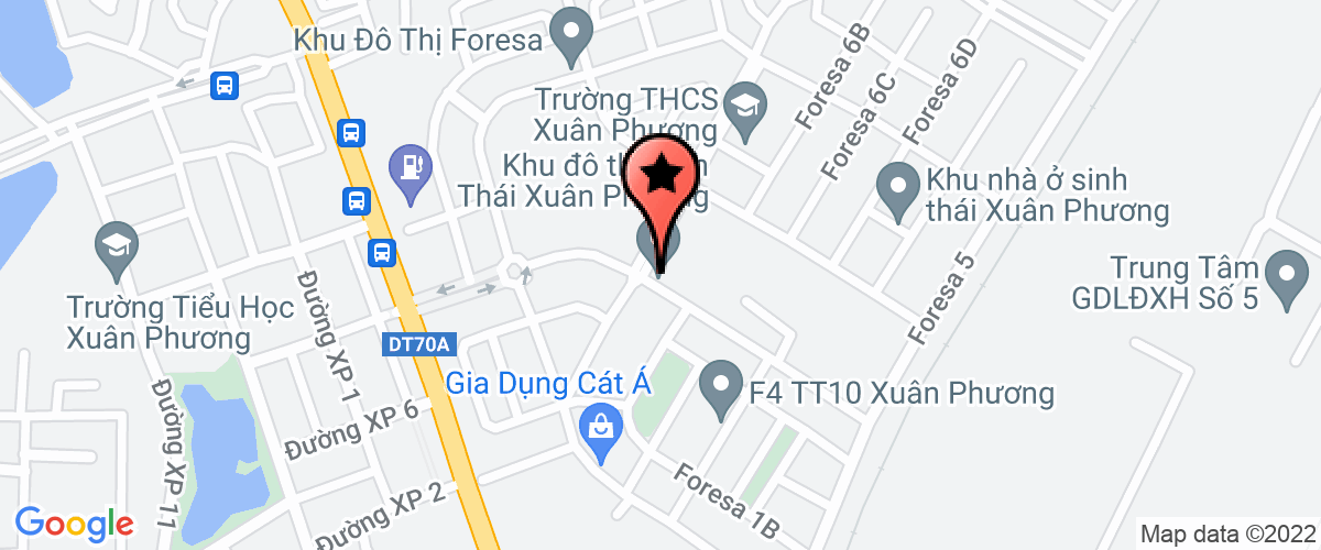 Map go to Bac Viet Eco Organic Agriculture Joint Stock Company