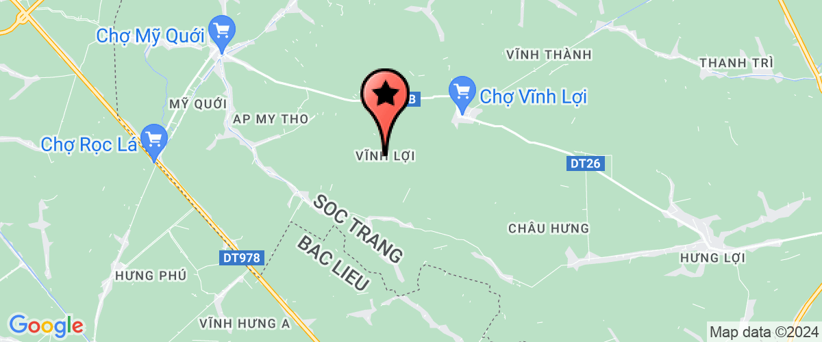 Map go to Uy Ban Nhan Dan Xa Vinh Loi