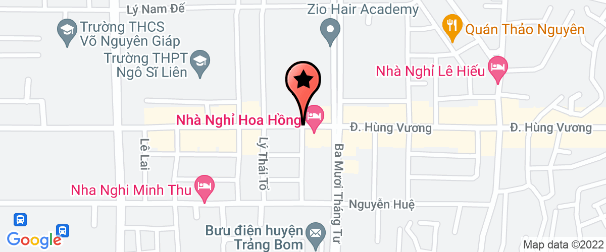 Bản đồ đến Công Ty TNHH Veneer Thái Sơn