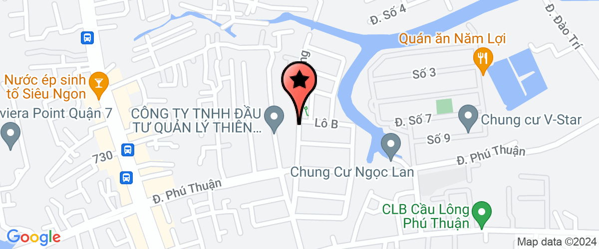 Bản đồ đến Công Ty TNHH Tđ Quốc Tế  Pháp Việt