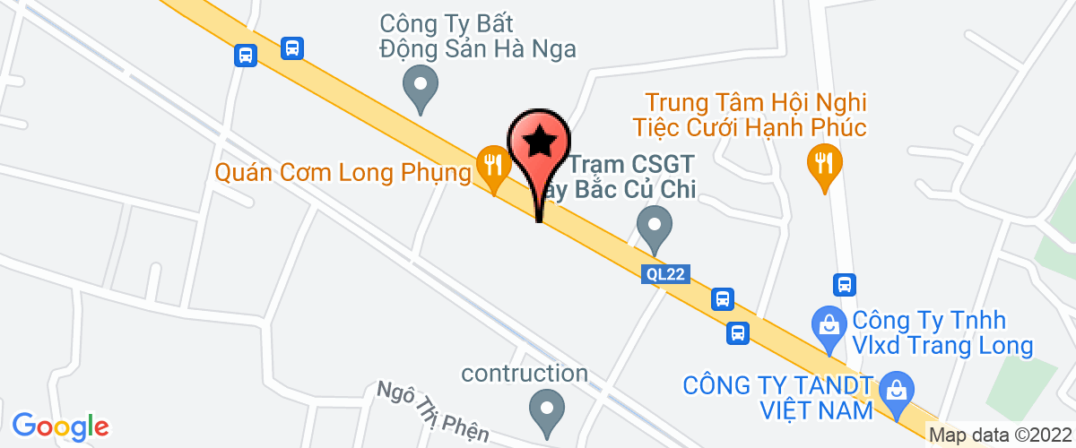 Map go to Tu Trinh Beverages Private Enterprise