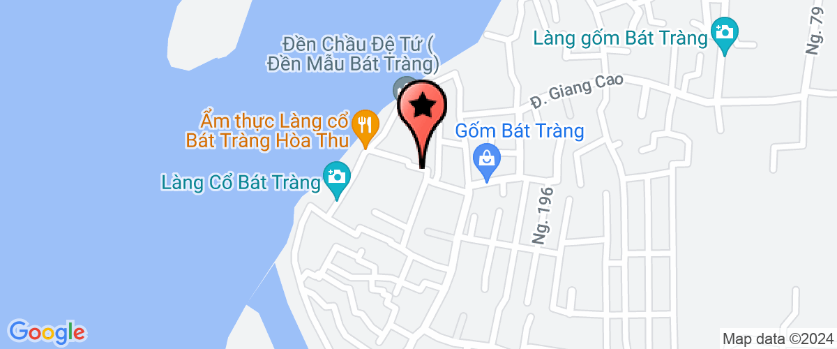 Map go to Bat Trang Distribution of Ceramic Joint Stock Company
